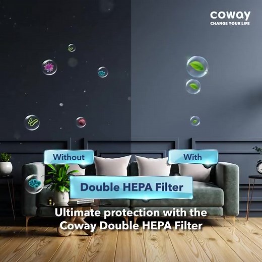 Coway Air Purifier - Double HEPA Filter | Coway Johor Bahru | Facebook