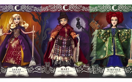 【转载】新款迪士尼电影女巫也疯狂周边限量版娃娃开箱展示（二）Hocus Pocus Mary Sanderson Limited Edition Doll