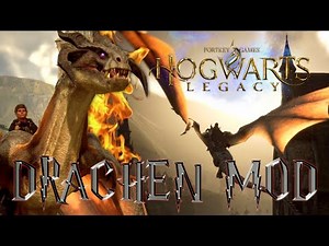 DRACHEN FLIEGEN in HOGWARTS LEGACY! 🔥 | HOGWARTS LEGACY MOD VORSTELLUNG