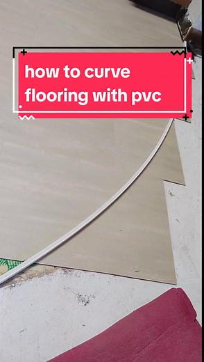 how to make a perfect curve with PVC #fyp