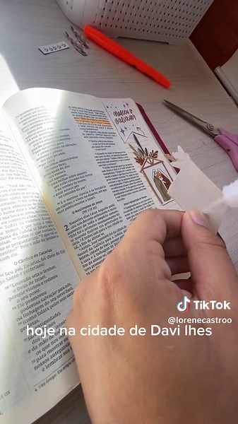 Nascimento de Jesus em Lucas 2:11 - Bible Journaling