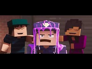 "Purple Girl" (I'm Psycho) - Minecraft Animation Music Video (1 hour)