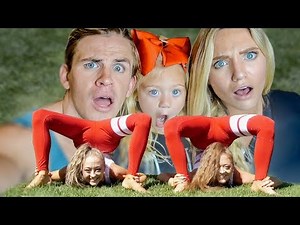 PROFESSIONAL TWIN GYMNAST TEACH US HILARIOUS YOGA POSES!!! (IMPOSSIBLE)
