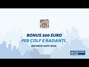 Bonus 200€ Colf e Badanti: come fare la domanda online | Decreto Aiuti 2022