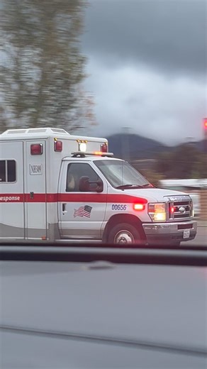 AMR Ambulance Responding code 2