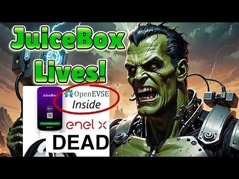 JuiceBox Open EVSE Upgrade - It's Alive!