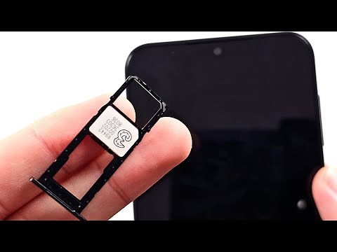 How To Install SIM Card in Samsung Galaxy A14