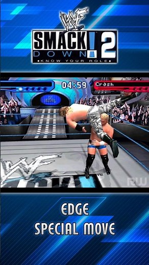 Edge Finishing Move - WWF SmackDown! 2: Know Your Role Gameplay I PS1