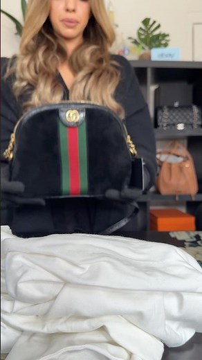 Gucci Ophidia Black Suede Crossbody Bag! #designerbags #ebay #authentic #liveshopping #handbags