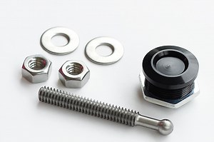 QL-25-SB  Black Anodized Mini Quik-Latch