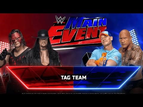 FULL MATCH - KANE & THE UNDERTAKER VS JOHN CENA & THE ROCK