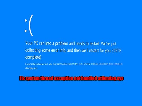 Fix system thread exception not handled