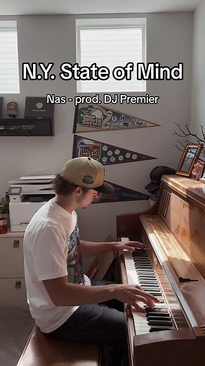 N.Y. State of Mind - Nas Piano Cover Tutorial