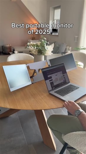 Enhance your multitasking setup with the Allvia Laptop Triple Screen Extender two 14″ 1080p Full HD IPS panels with rich color (72% NTSC) and high contrast, perfect for extended display or mirror mode. Compatible across Windows, ChromeOS, Linux, and USB-C/HDMI laptops. Features include anti-flicker tech and Adaptive Sync (60 Hz) for smooth visuals without tearing. Ideal for boosting productivity up to 300% with efficient, laptop-powered plug-and-play convenience. #portablemonitor #laptopsetup #w