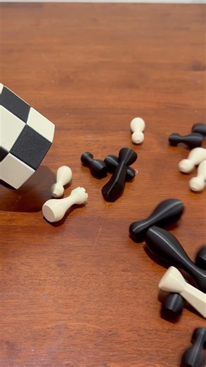 3D printing a chess set #3dprinting #satisfying #diy #asmr #fidget #chess