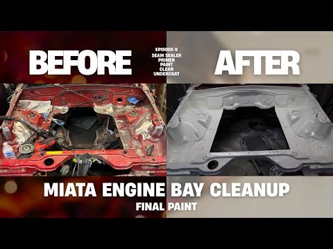 Miata Engine Bay Cleanup: Final Paint | Ep. 6