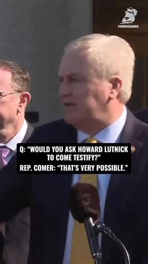 Q: “Would you ask the commerce secretary, Howard Lutnick, to come testify?” Rep. Comer: “That’s very possible, I think it’s a good possibility that his name will arise in some questioning today.” | The Bulwark