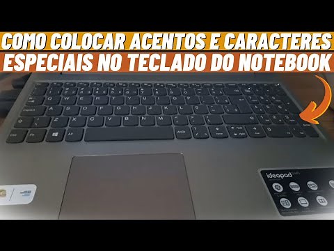 HOW TO PUT ACCENTS AND SPECIAL CHARACTERS ON YOUR NOTEBOOK KEYBOARD