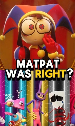Matpat Was RIGHT About TADC The Last Act? #tadc #pomni #jax #ragatha #theamazingdigitalcircus