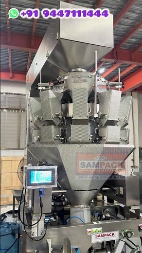 Stand Up Pouch Packaging Machine | Premade Bag Packing Machine | Fully Automatic Pouch Packing Demo