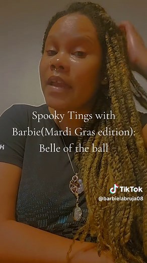 Spooky Tings with Barbie(Mardi Gras edition): Belle of the Ball #fyp #ghostsofmardigras #251 #spirits #barbielabruja