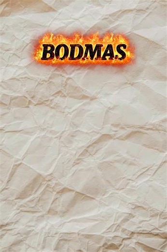 “Solve Any Math Problem Fast Using BODMAS! 😲📘”