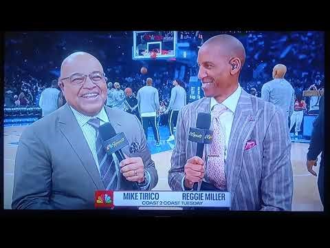 NBA on NBC Intro/Opening Boston vs Philly with Marv Albert - 11/11/2025