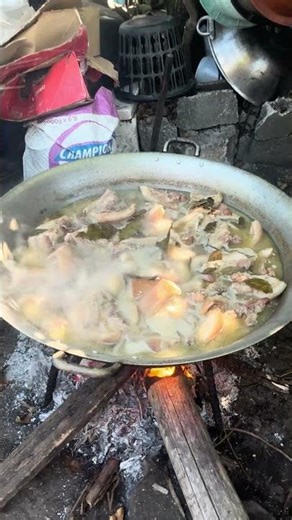 Preparation for Crispy Bagnet 😍 #cooking #bagnet #food #crispy