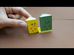 DIY Mini Notebooks - Back to School Supplies - AA_Basteln