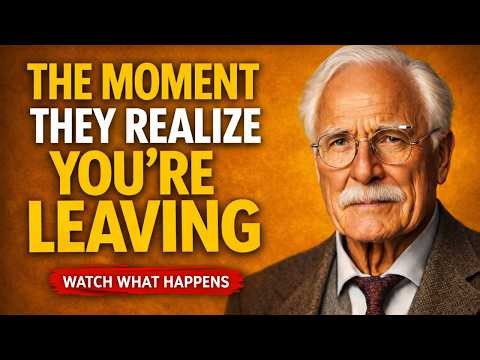 When You Finally Walk Away… Their Reaction Reveals Everything | Carl Jung