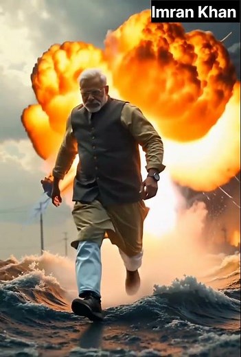 "Modi Running From Explosion! 💥🏃‍♂️😂 | Action Hero Ya Meme Hero? | Political Comedy Skit"