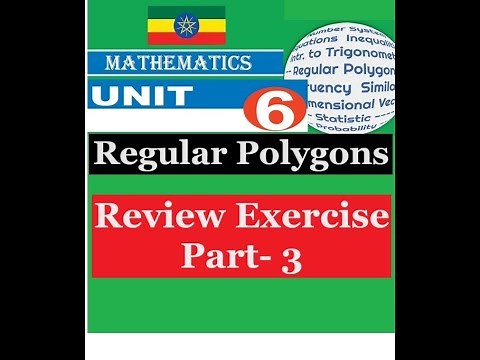 Mathematics Grade 9 Unit 6 review Exercise Part- 3‪@mathT_21‬