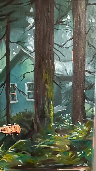 Ellie z The Last of Us 40x50cm Oil Painting