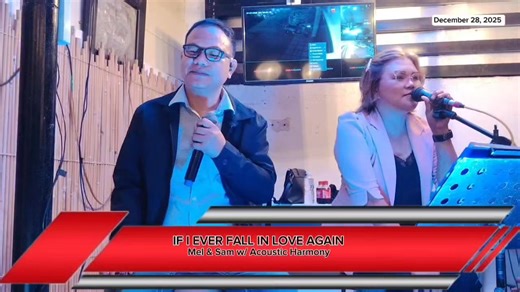 Sam and Mel w/Acoustic Harmony covers (If I Ever Fall Inlove Again)..❤️ No copyright infringement intended. For entertainment purposes only. | Sam Sali