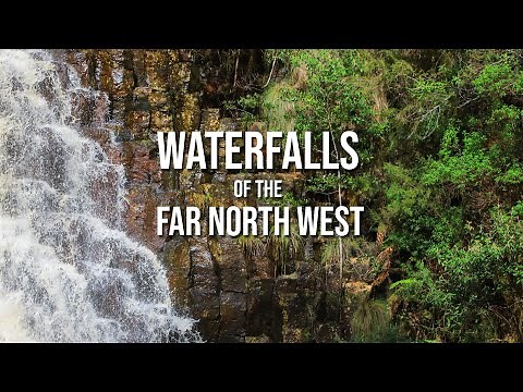 Waterfalls of the Far North West - Dip Falls, Little Dip Falls and Gibson Creek Falls