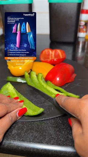 Kitchen Essentials | Organize | Transform | Durable | Sharp where it matters. Safe where it counts. Our Tupperware knives are designed for everyday cooks who love precision without stress ✨ ✔️... | Instagram
