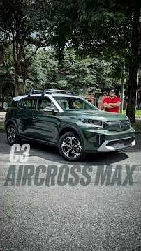 Space, design, and now hybridization!🔋⚡️ This is the new Citroën C3 Aircross Max Hybrid.