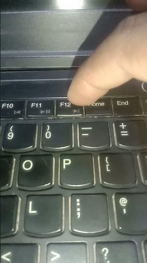 Boot menu key Lenovo Thinkpad laptop #Shorts