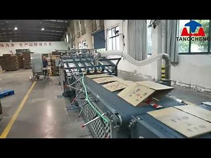 Automatic Carton Corrugated Box Folding Gluing Stitching Machine | Folder Gluer Stitcher