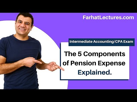 The 5 Components of Pension Expense Explained (Defined benefit plan)