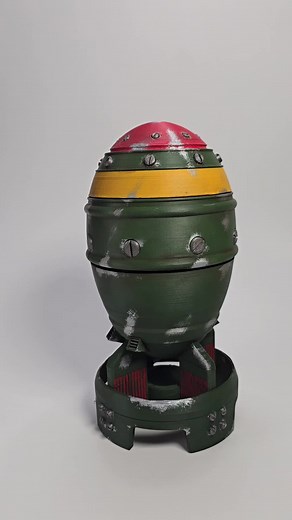 Fallout Mini Nuke MTG Card Box: 3D Model Download