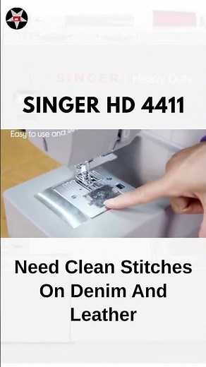 Singer Heavy Duty 4411 Sewing Machine | Powerful High-Speed Sewing for Heavy Fabrics
