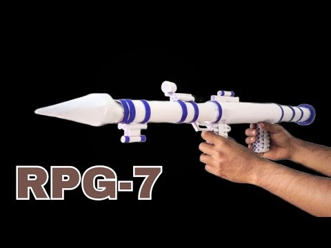 RPG-7 The Iconic Soviet Weapon Making || How to Make Rocket Launcher Paper Version || Robo Crafts