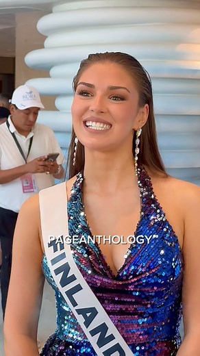 207K views · 2.7K reactions | Another stunner from Europe hails from one of the early Miss Universe powerhouses—Miss Finland Sarah Dzafce, who boasts an absolutely gorgeous face. #MissUniverse2025 #MissFinland | Pageanthology | Facebook