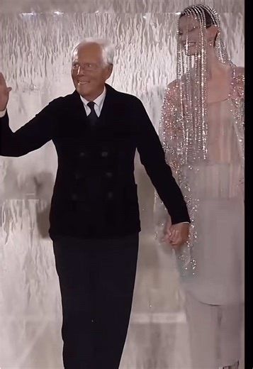 A sad but eventful day 🤍🕊️#giorgioarmani #armani #fashion #restinpeace #luxury