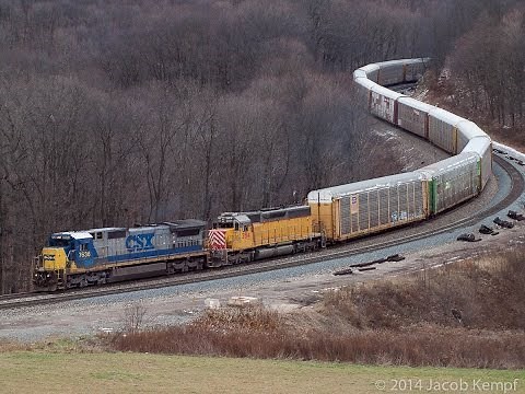 A Day on the CSX Sandpatch Grade