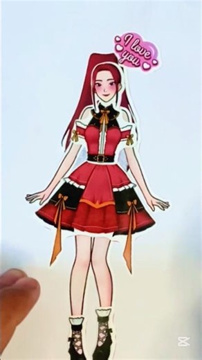 Paper Diy Mira ❤️ #diy #sticker #anime #hunters