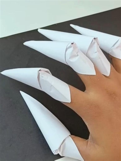 DIY paper claws🦂 #shorts #craft #love #diy #handmade #paperclaws