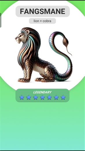 Animash Gameplay | FANGSMANE #shorts #transformation #lion #cobra