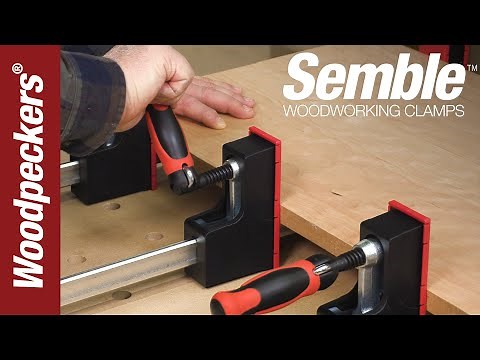NEW Semble™ Heavy Duty Parallel Jaw Clamp | Woodpeckers Woodworking Tools
